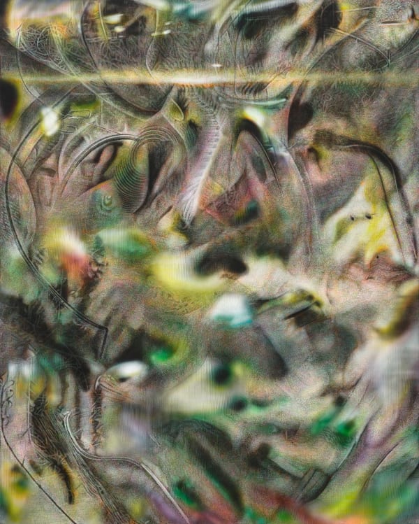 Bai Yiyi 白乂乂, Melt the nothingness with blinding thorns and skins 用令人眩目的棘与肌肤消融虚无, 2024