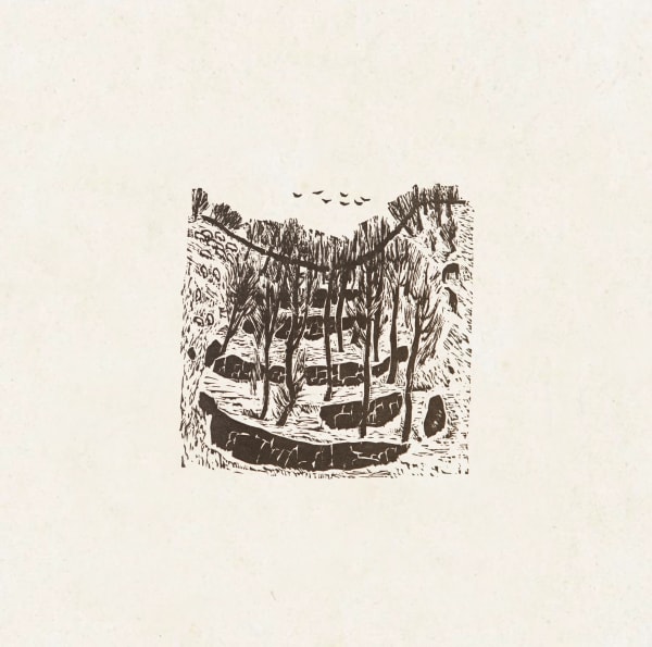 Xu Bing 徐冰, Mountain View 山景, 1985