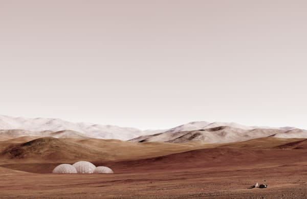 Michael Najjar 迈克尔·耐贾尔, sands of mars 火星之沙, 2014