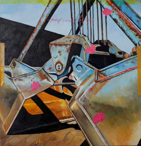 Geng Yini 耿旖旎, Applying jam on toast with a spoon 用汤勺舀果酱到土司上, 2014