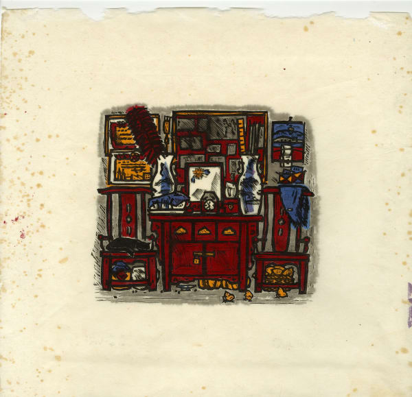 Xu Bing 徐冰, Paternal House 堂屋, 1983