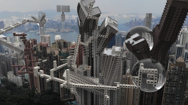 AUJIK 奥吉卡 , Spatial Bodies:Hong Kong 空间体：香港, 2019
