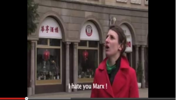 Rainer Ganahl 加纳尔·雷纳, I HATE CARL MARX 我恨卡尔·马克思