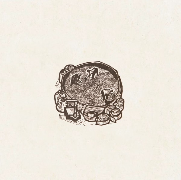 Xu Bing 徐冰, A Great Bulk of Grains 大粮囤, 1980