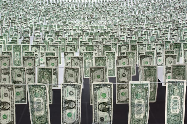 Gianni Motti 詹尼·莫提, Money Box 储蓄罐, 2013 - 2015