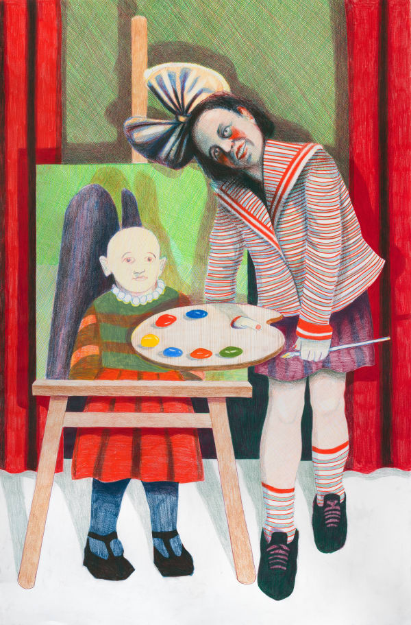 Ivana de Vivanco 伊万娜·德·维万卡 , Atelierbühne, 2018