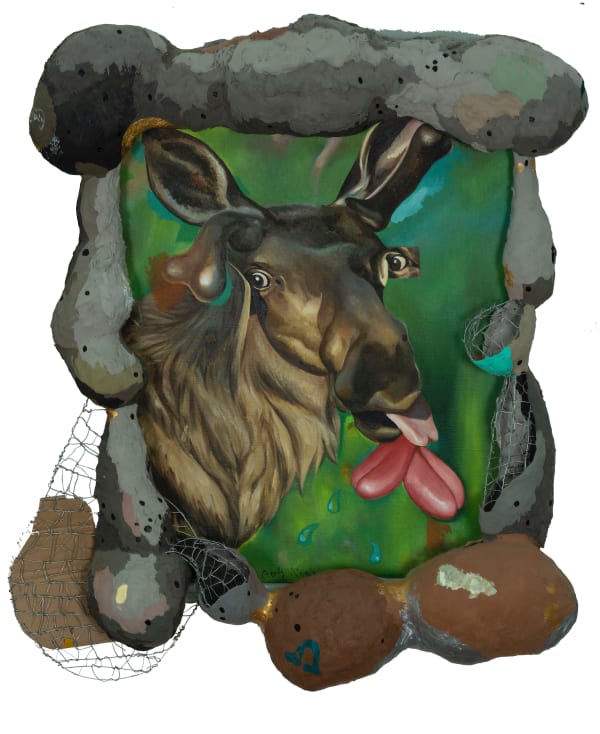 Geng Yini 耿旖旎, Sulk the Elk 麋鹿闷闷, 2018