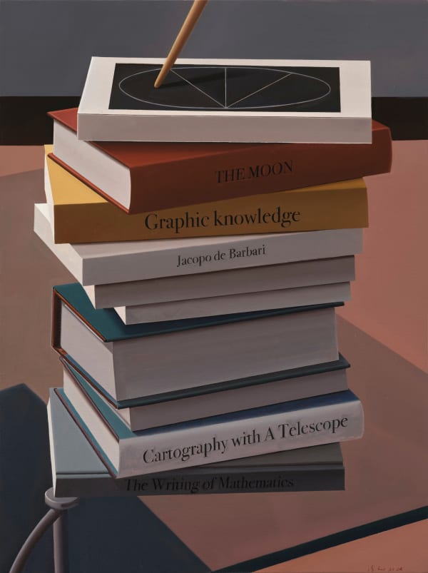 Liang Hao 梁浩, Graphic Knowledge, A Quote From Jacopo de Barbari 图形的知识,对Jacopo de Barbari绘画的引用, 2024