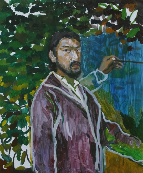 Zheng Haozhong 郑皓中 , Self-portrait 自画像, 2017