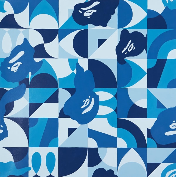 ALVARO ILIZARBE, BAPE® x ILIZARBE ABC CAMO BLUE, 2022