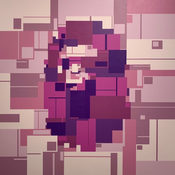 ADAM LISTER, BAPE® HEAD PURPLE, 2021