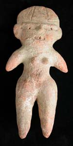 Olmecoid Sculpture of a Standing Woman