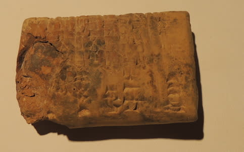Sumerian Cuneiform Tablet