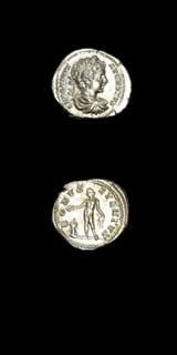 Silver Denarius of Emperor Caracalla