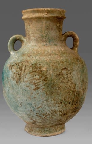 Green Glazed Amphora