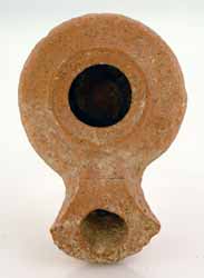 Herodian Oil Lamp and Bronze Coin