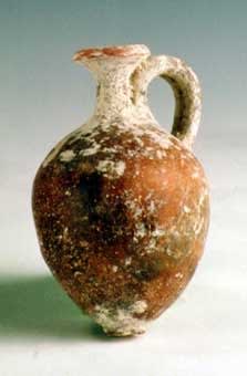 Middle Bronze Age Terracotta Oil Jug