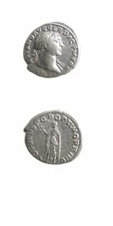 Silver Denarius of Emperor Trajan