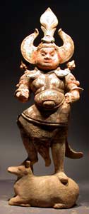 T'ang Sculpture of a Lokapala
