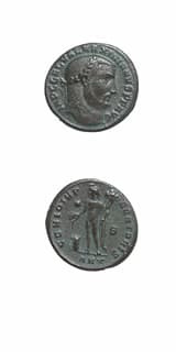 Bronze Follis of Emperor Maximinus II Daia