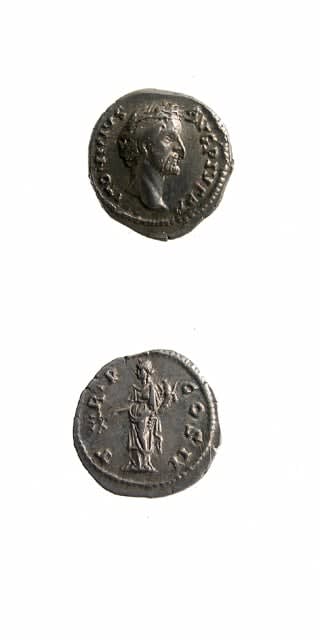 Silver Denarius of Emperor Antoninus Pius