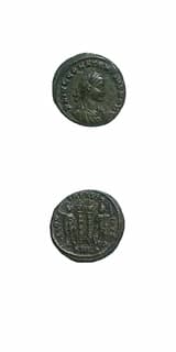 Bronze Coin of Constantius II Struck While Caesar