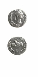 Silver Denarius of Emperor Nerva