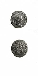 Silver Denarius of Emperor Elagabalus