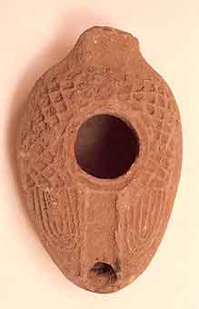 Islamic Terracotta Oil Lamp