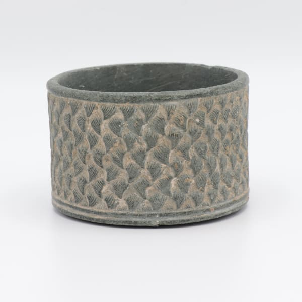 Intercultural Style Chlorite Cylindrical Vessel