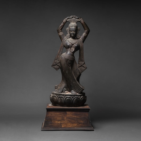 Stone Statuette of a Yakshi
