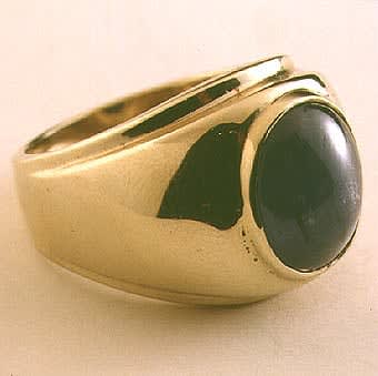 Sapphire Ring Cabochon