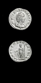 Silver Antoninianus of Empress Otacilia Severa