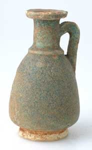 Faience Jug With Handle