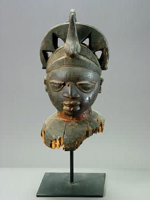 Yoruba Wooden Egungun Headcrest