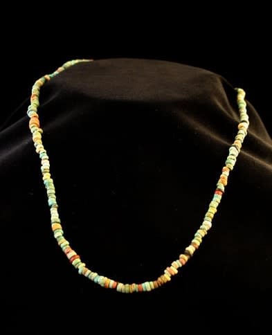 Egyptian Faience Bead Necklace