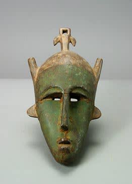 Marka Mask Covered with Metal Plaques