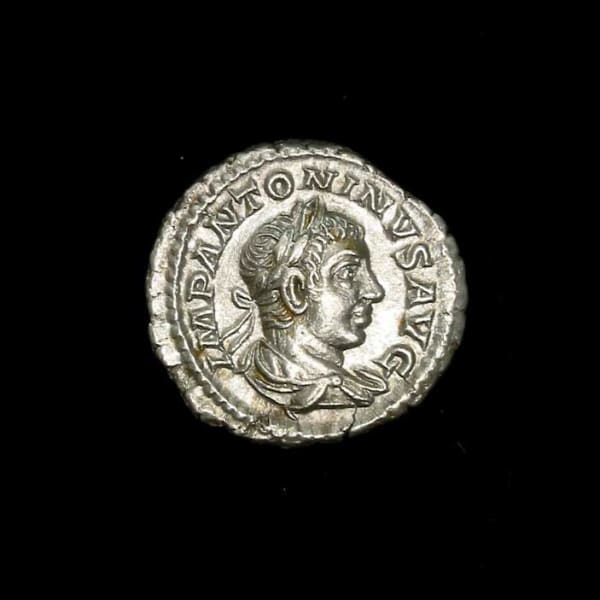 Silver Denarius of Emperor Elagabalus
