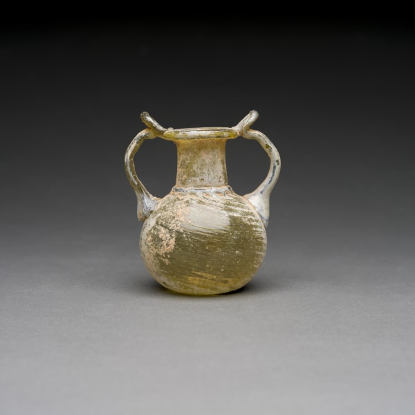 Late Roman Honey Glass Sprinkler