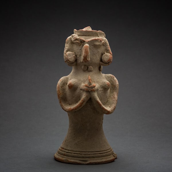 Indus Valley Terracotta Figurine of a Standing Fertility Goddess