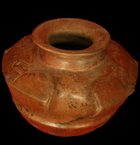 Colima Terracotta Fish Effigy Vessel