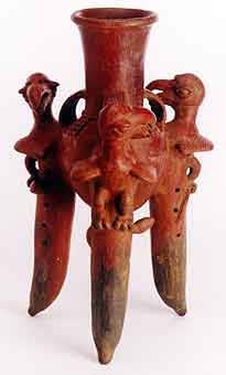 Tripod Effigy Vessel