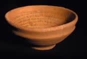 Byzantine Period Terracotta Incantation Bowl
