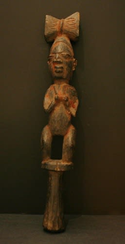 Yoruba Wooden Sango Ose Dance Wand