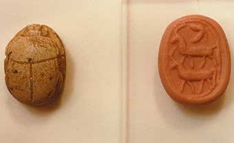 New Kingdom Steatite Scarab