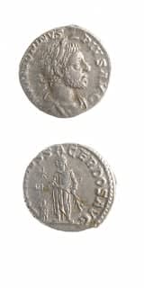 Silver Denarius of Emperor Elagabalus