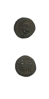 Bronze Coin of Constantius II Struck While Caesar