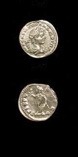 Silver Denarius of Emperor Caracalla