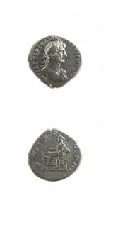 Silver Denarius of Emperor Hadrian