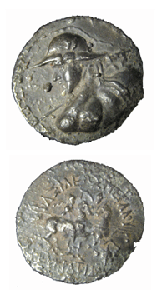 Bactrian Silver Tetradrachm of King Eukratides I